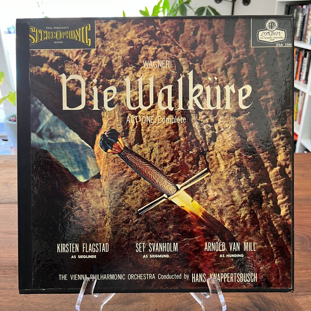Wagner Die Walküre Act One Complete 2x Vinyl LP Box Set 1959 London OSA 1204